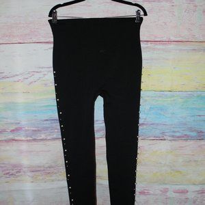 Plus Beaded Leggings